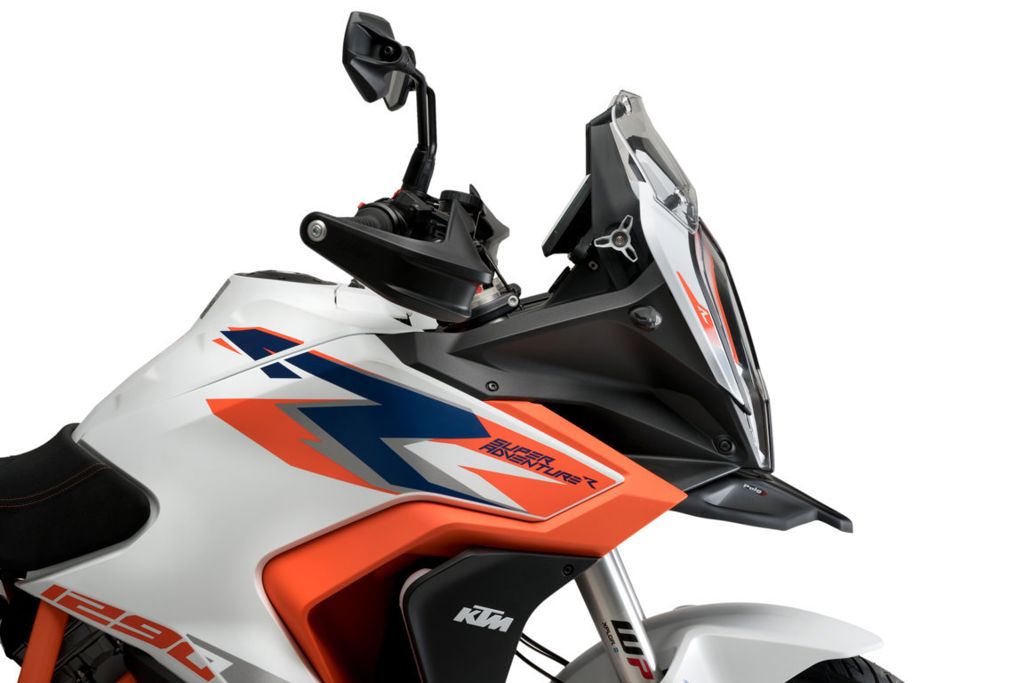 Garde-boue avant/bec noir Puig KTM 1290 Super Adventure R/S '21-