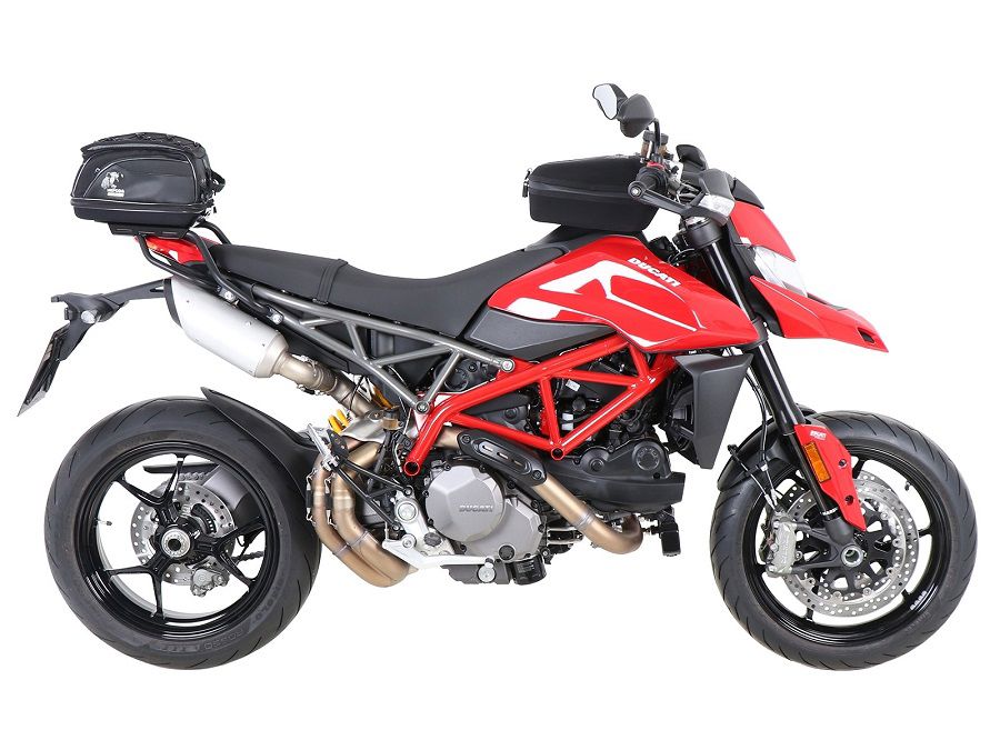 Porte-bagages supérieur noir Minirack Hepco&Becker Ducati Hypermotard 950/SP '19-