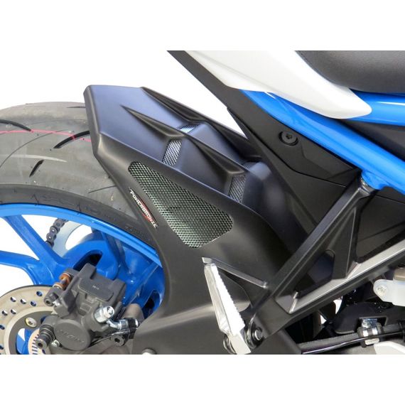 Garde-boue arrière sport-line noir mat avec filet argenté Suzuki GSX-8S '23-