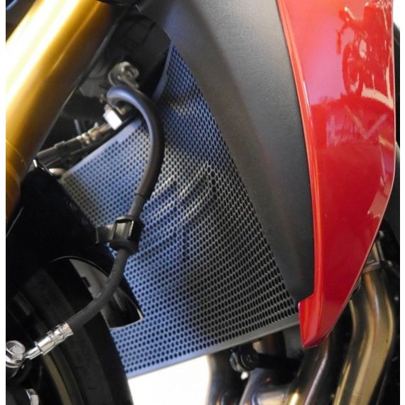 Cache radiateur noir Evotech Performance Suzuki GSX-S950 '21-