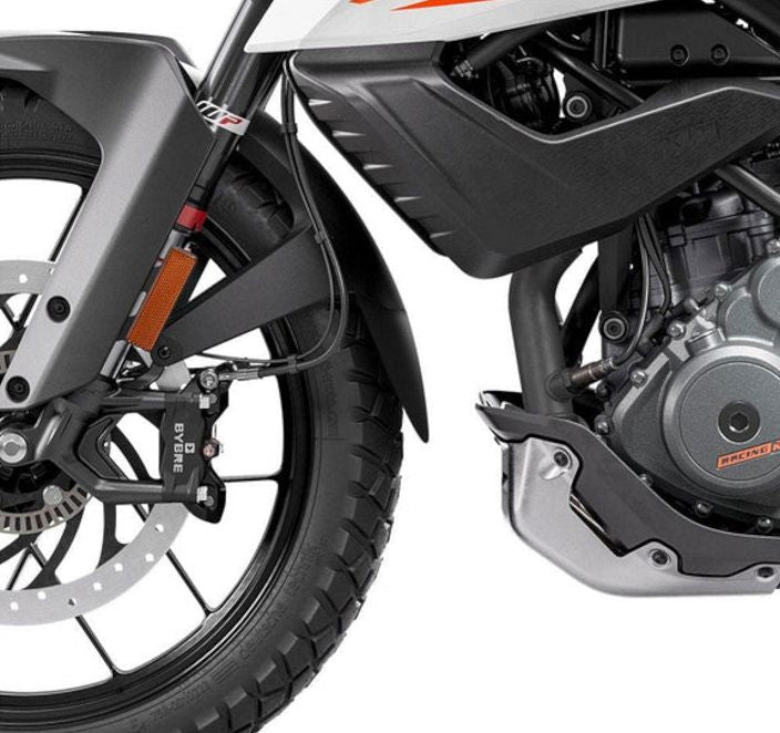 Extension de garde-boue arrière noir mat pour le garde-boue d'origine KTM 390 Adventure '20-
