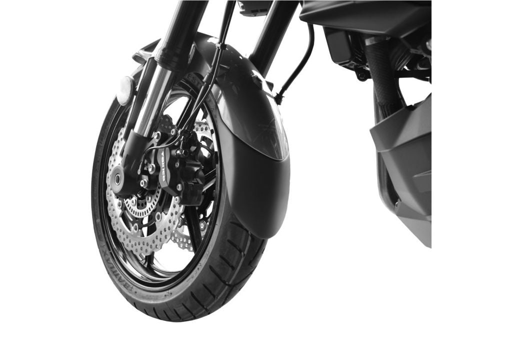 Extension de garde-boue avant noire Puig Kawasaki Versys 650/1000