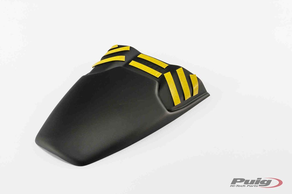 Extension de garde-boue arrière noir mat pour le garde-boue d'origine Yamaha MT-07 '13-'17 / XSR700 '16-'21