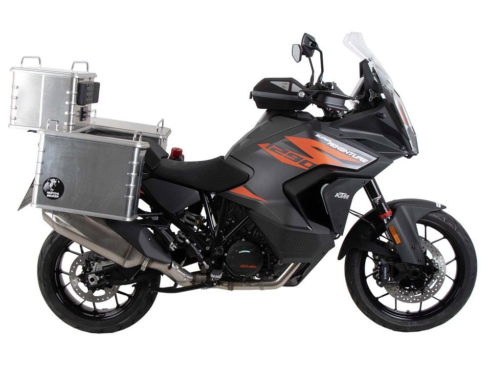 Porte-bagages supérieur noir Easyrack Hepco&Becker KTM 1290 Super Adventure S/R '21-