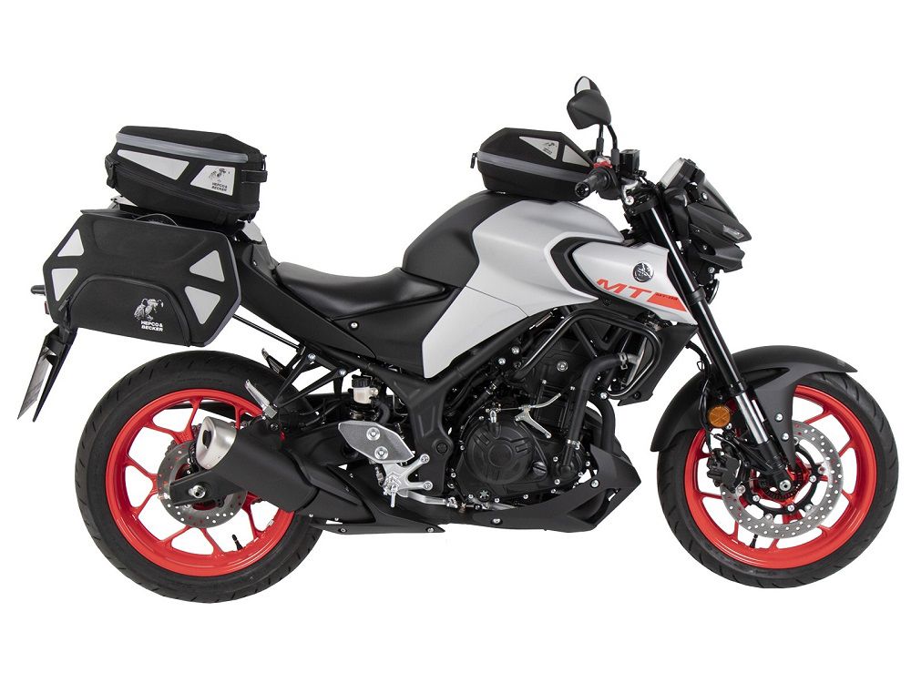 Porte-sacs C-Bow noirs Hepco&Becker Yamaha MT-03 '20+