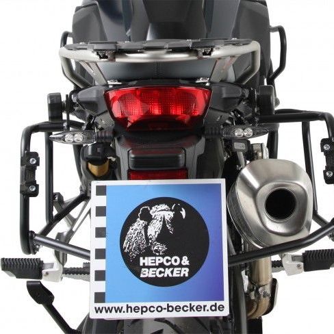 Porte-bagages noir Lock-it Hepco&Becker BMW F850GS '18-23