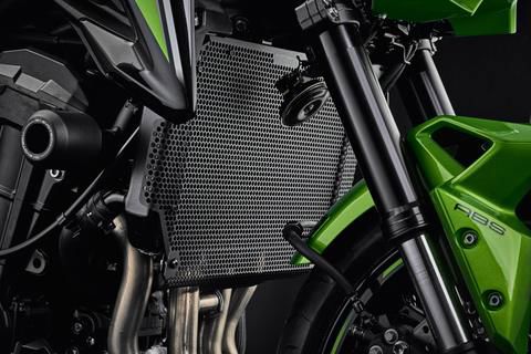 Cache radiateur noir Evotech Performance Kawasaki Z900 '17-