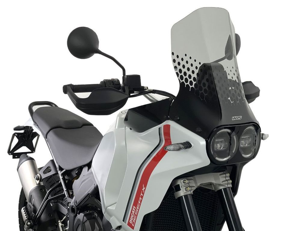 Pare-brise de remplacement Caponord WRS Ducati Desert X '22 - légèrement teinté