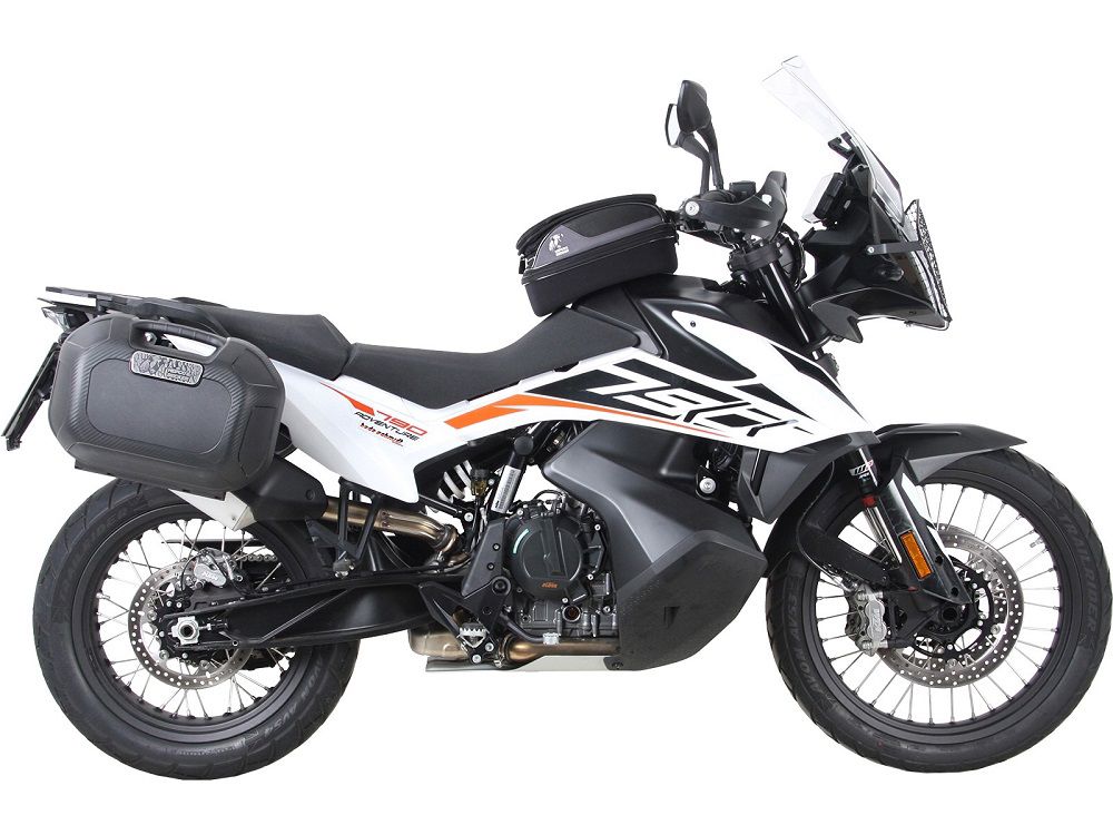 Porte-sacs C-Bow noirs Hepco&Becker KTM 790 Adventure R '19-21