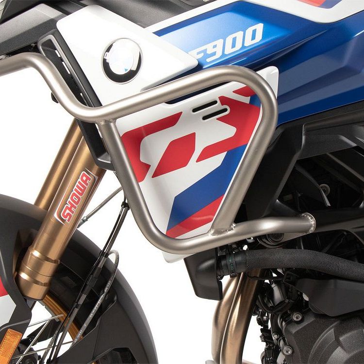 Pare-choc au-dessus de l'acier inoxydable Hepco&Becker BMW F900GS '24-