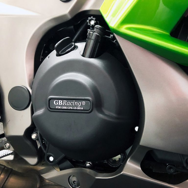 Ensemble de caches moteur GB-Racing Kawasaki Z1000SX '11- (embrayage, pulseur et alternateur)