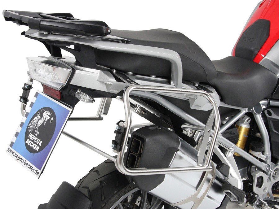 Porte-bagages et valises découpés Hepco&Becker noirs pour BMW R1250GS LC '18-