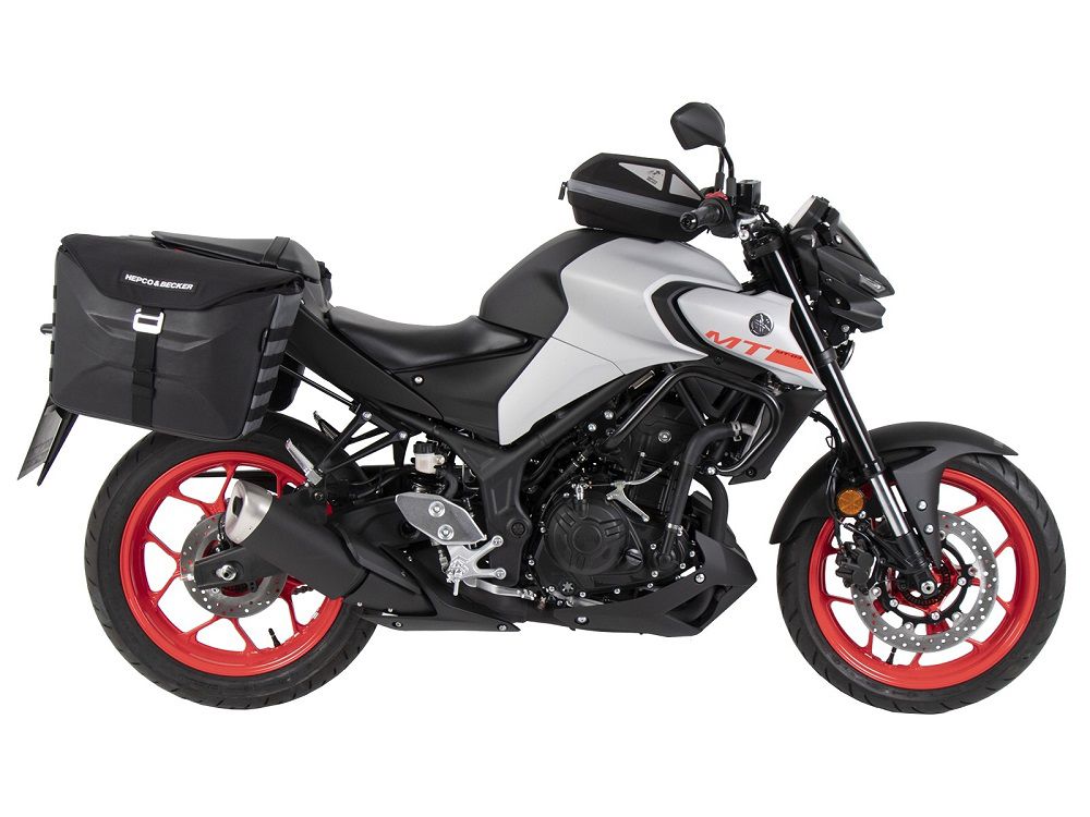 Porte-sacs C-Bow noirs Hepco&Becker Yamaha MT-03 '20+