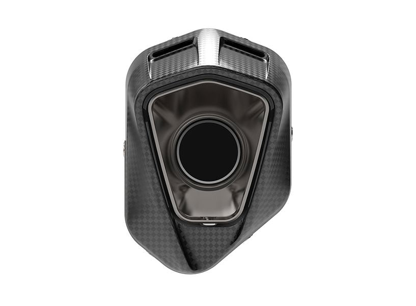 Silencieux MIVV Delta Race en acier inoxydable noir Kawasaki Z H2 '20-