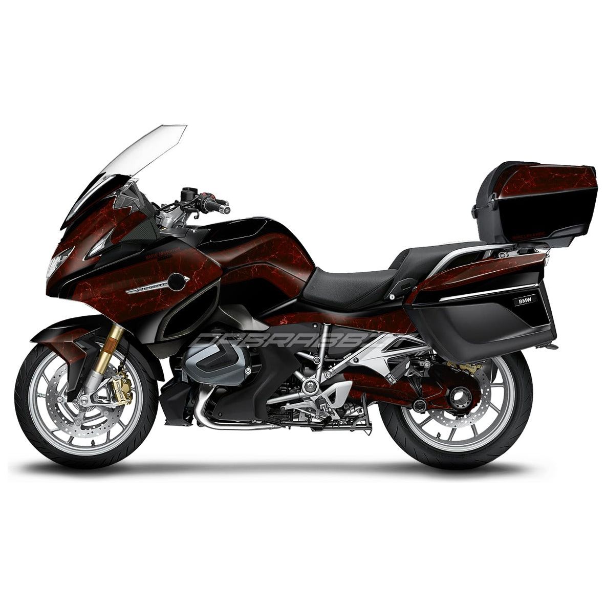 Jeu d'autocollants BMW R 1200/1250 RT camouflage marron