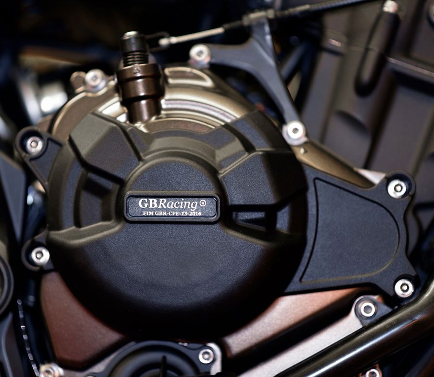 Ensemble de caches moteur GB-Racing Yamaha MT-07 / Tracer / XSR700 / R6 (cache embrayage et alternateur)