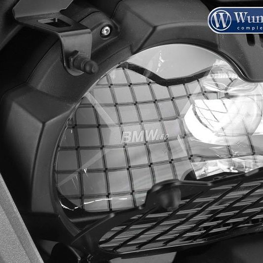 Protection de phare pliable transparente pour BMW R1200GS LC '17-- noir Wunderlich