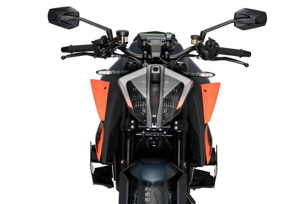 Spoiler latéral Downforce de Puig pour la KTM 1290 Superduke R '20- -noir