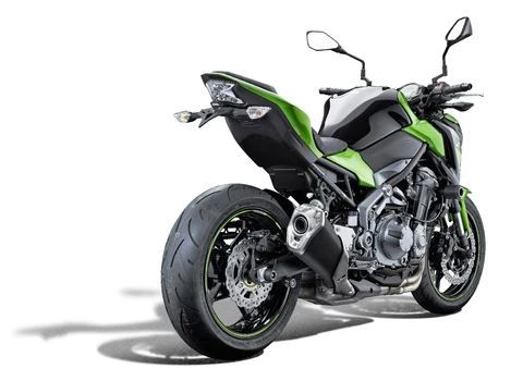 Support de plaque d'immatriculation Evotech Performance Kawasaki Z900 '17-24