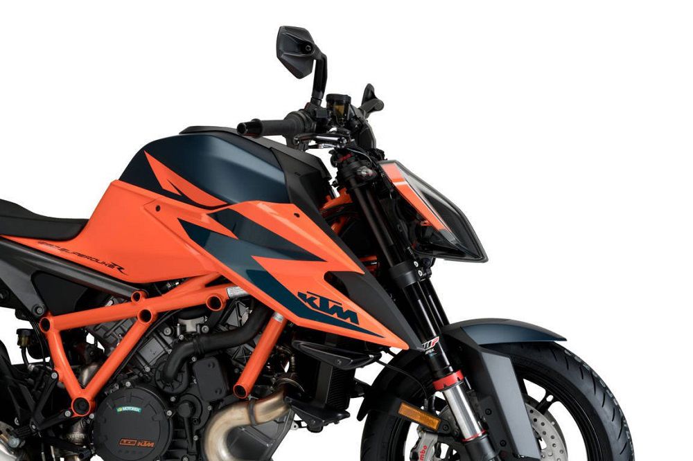 Spoiler latéral Downforce de Puig pour la KTM 1290 Superduke R '20- -noir