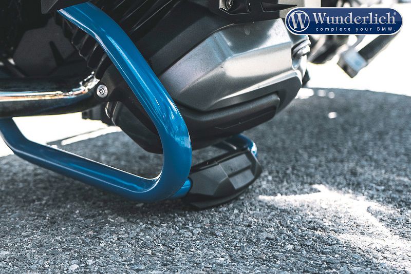 Glissière de protection de pare-choc Wunderlich noire pour BMW R1250GS LC/Adventure '18-