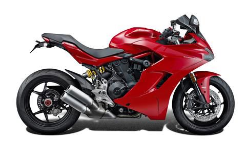 Support de plaque d'immatriculation Evotech Performance Ducati SuperSport 950 '21-