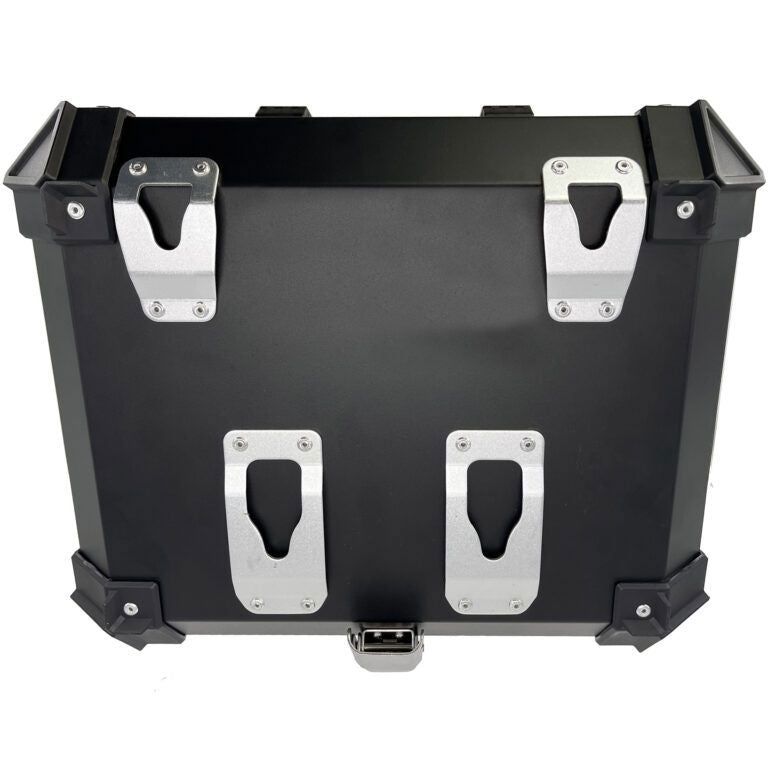 Top case ALPI-TECH 55L argent avec plaque de montage universelle