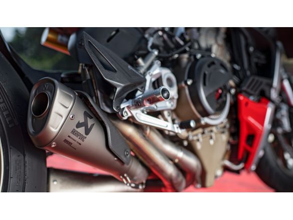 96481661AA PAIRE DE SILENCIEUX D'ÉCHAPPEMENT AKRAPOVIC DUCATI STREETFIGHTER V4 / S / SP / SP2 2020-2024