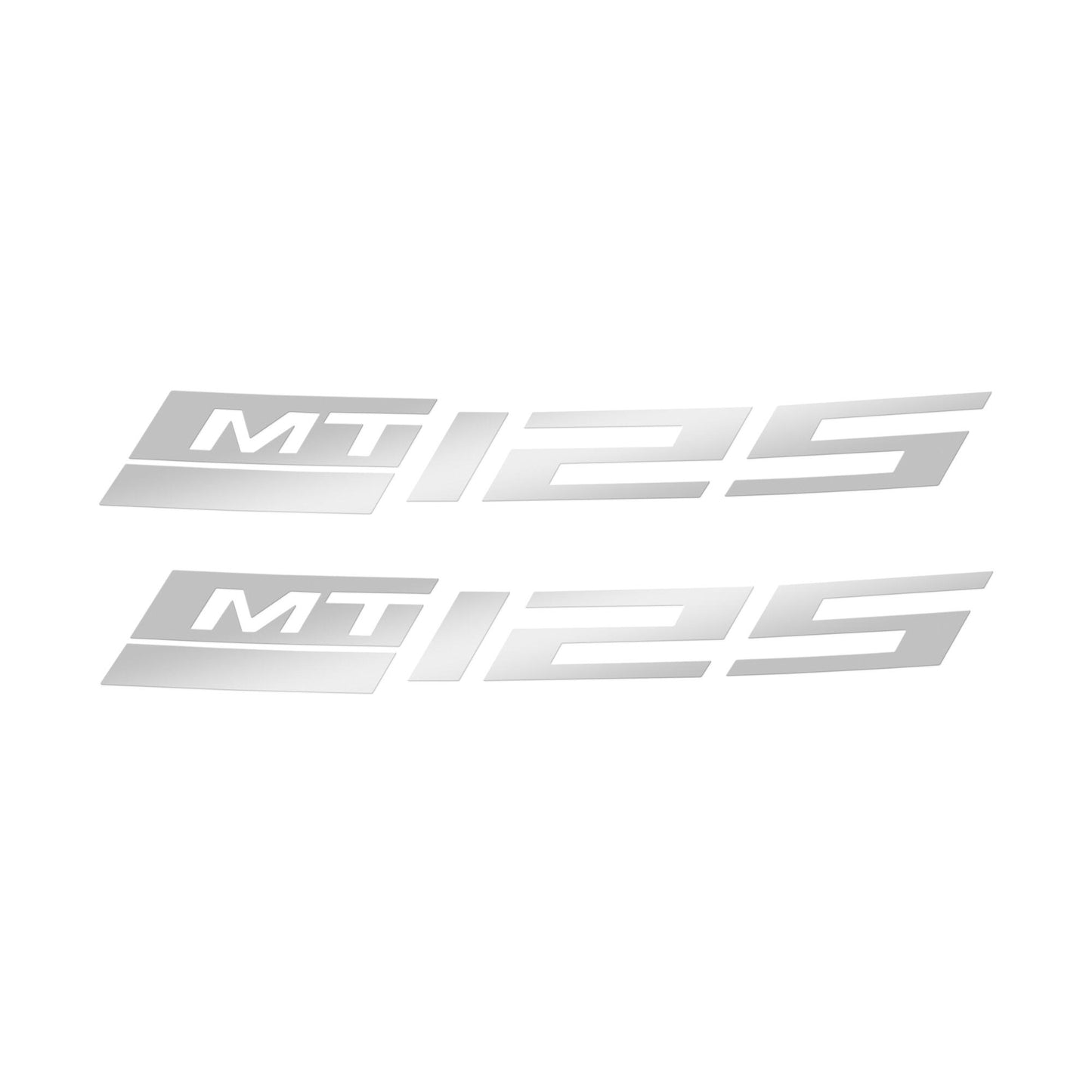Autocollant réfléchissant pour jante MT-125 (roue avant)