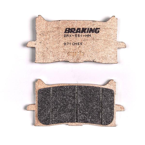 BRAKING PLAQUETTES DE FREIN FRITTÉES HONDA XADV750 2017-2021