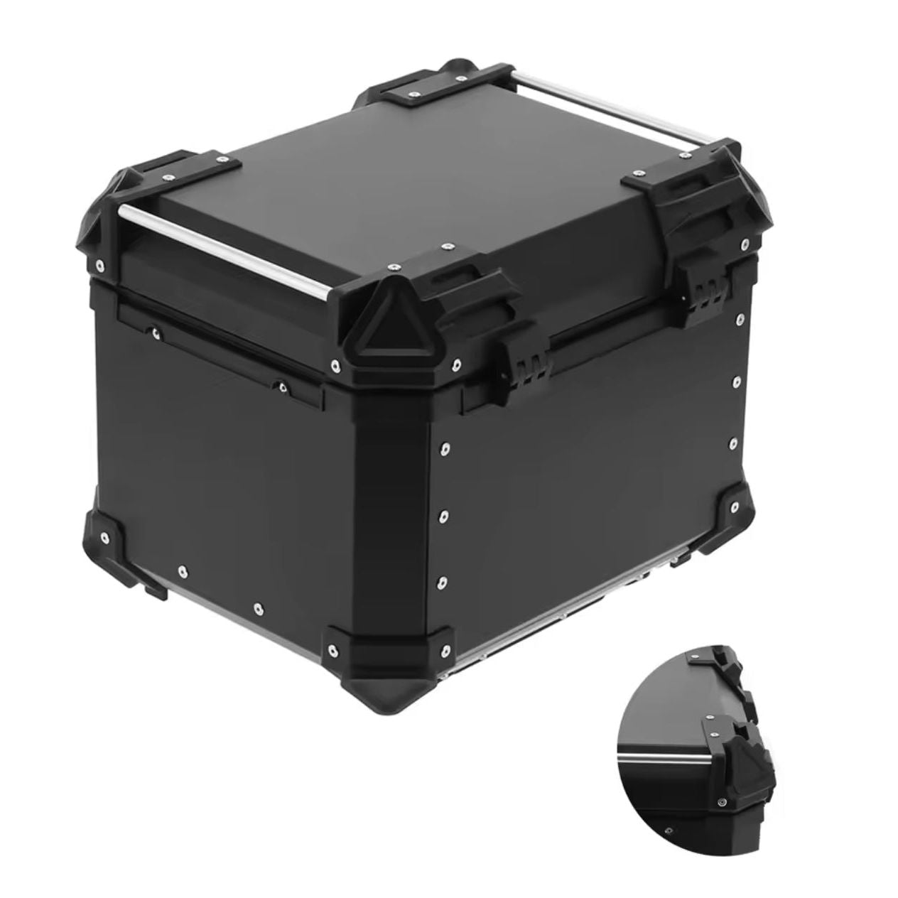 TOP CASE ALUMINIUM NOIR ÉDITION P2 X - 45L
