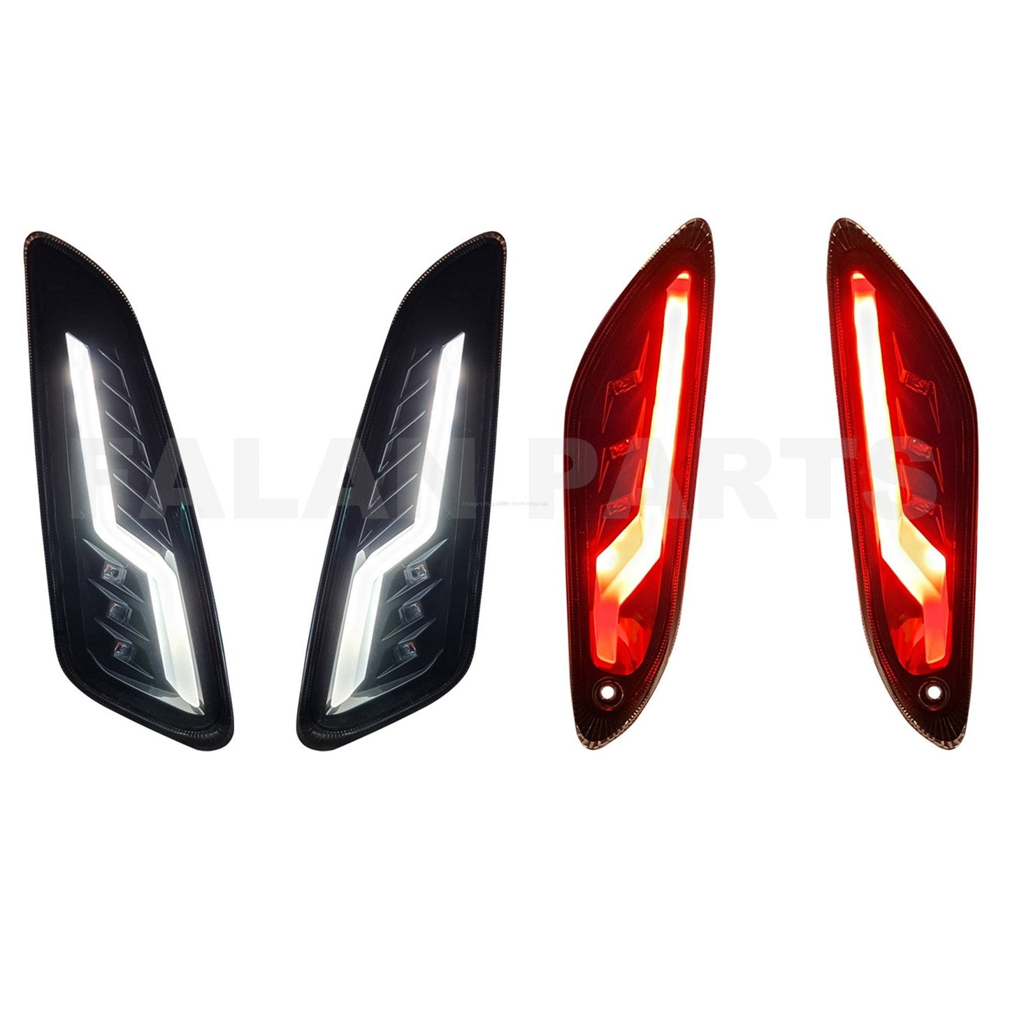 Clignotants à LED de niveau 10 : flux | Vespa Primavera/Sprint