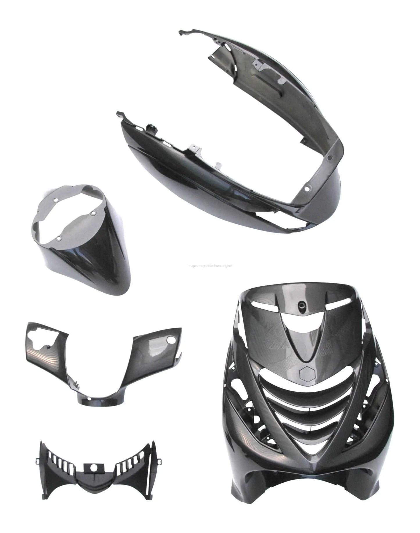 Kit carrosserie Porsche Agate Grey | Piaggio ZIP 2000/SP