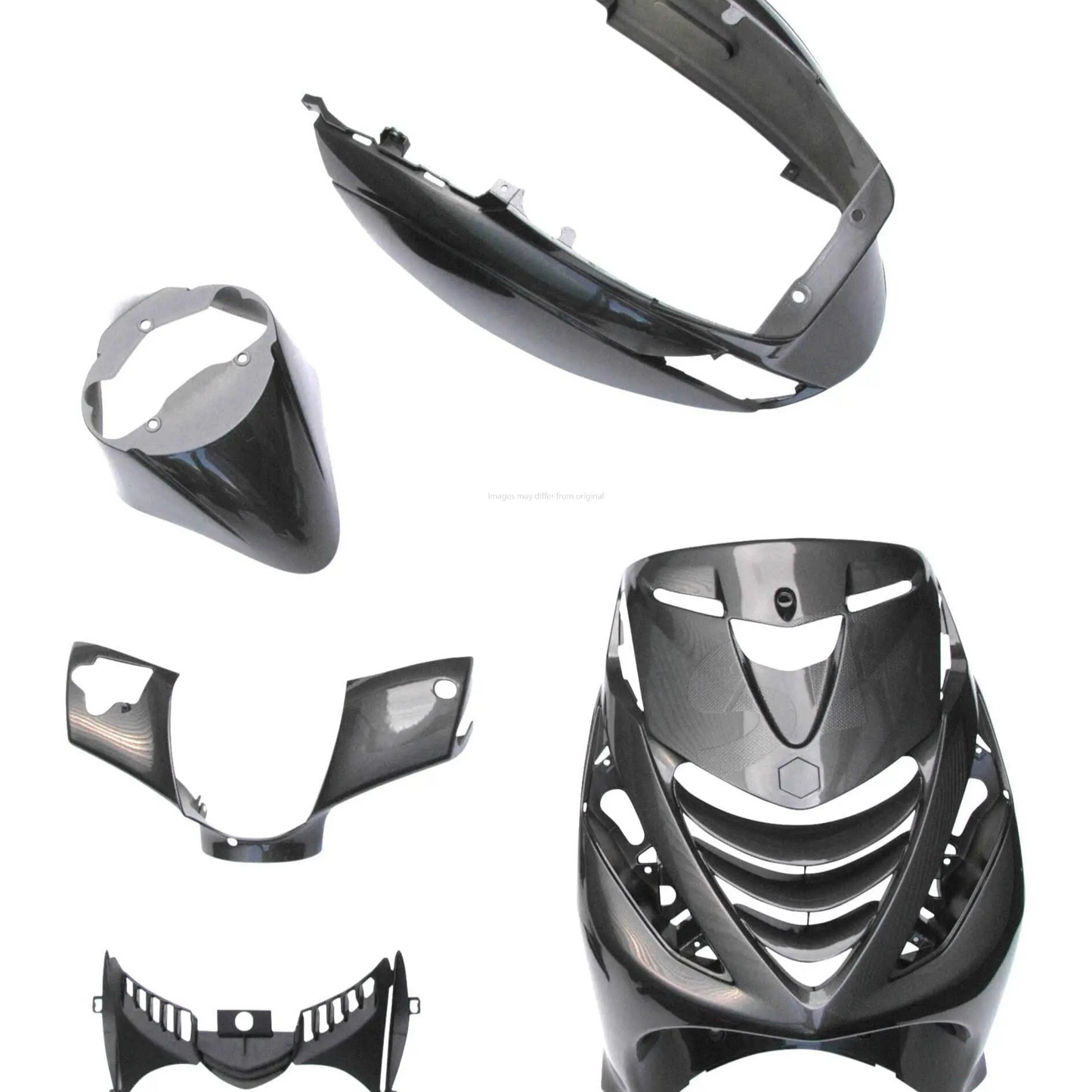 Kit carrosserie Porsche Agate Grey | Piaggio ZIP 2000/SP
