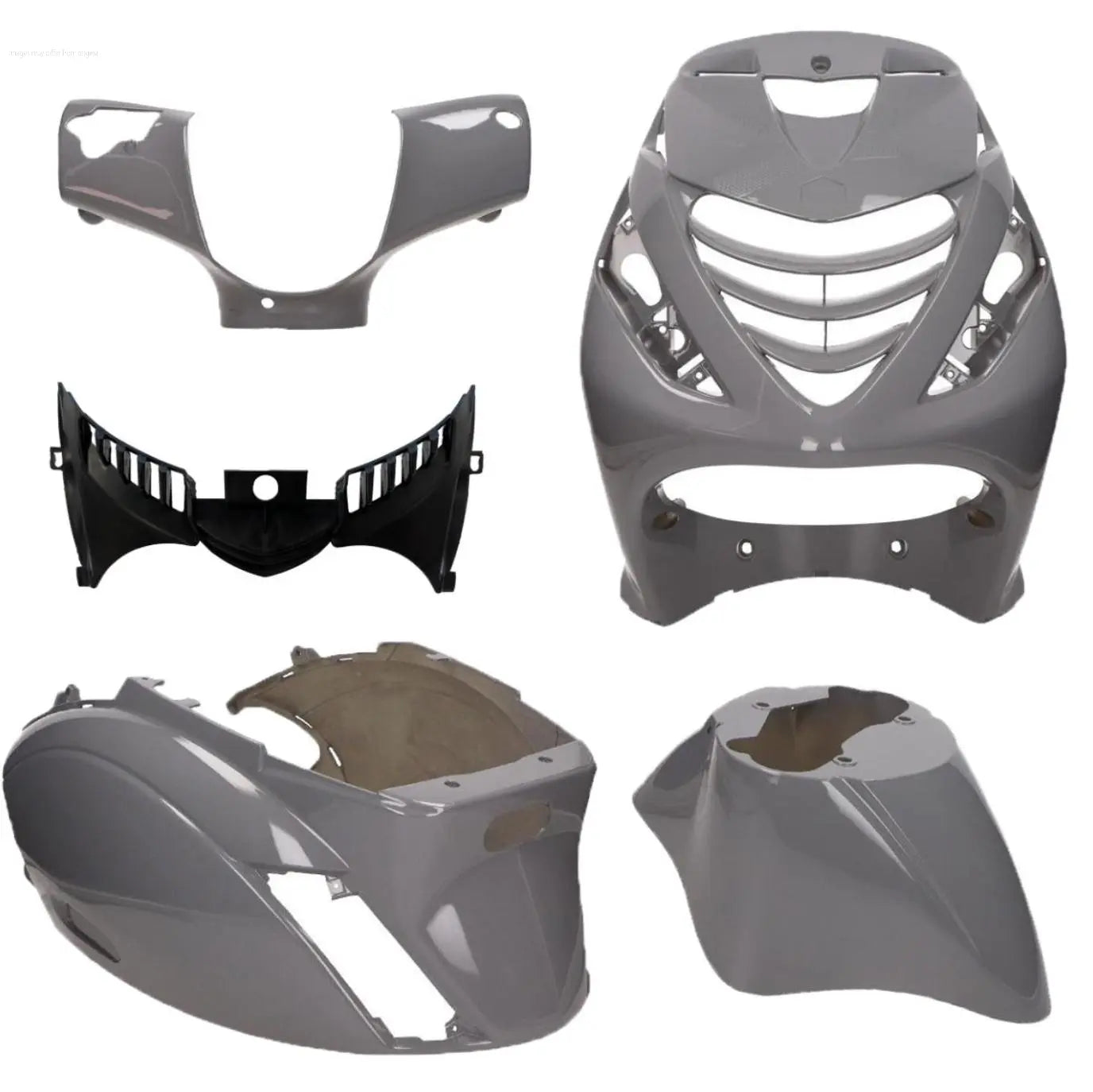 Ensemble carrosserie Gris Nardo brillant | Piaggio ZIP 2000/SP