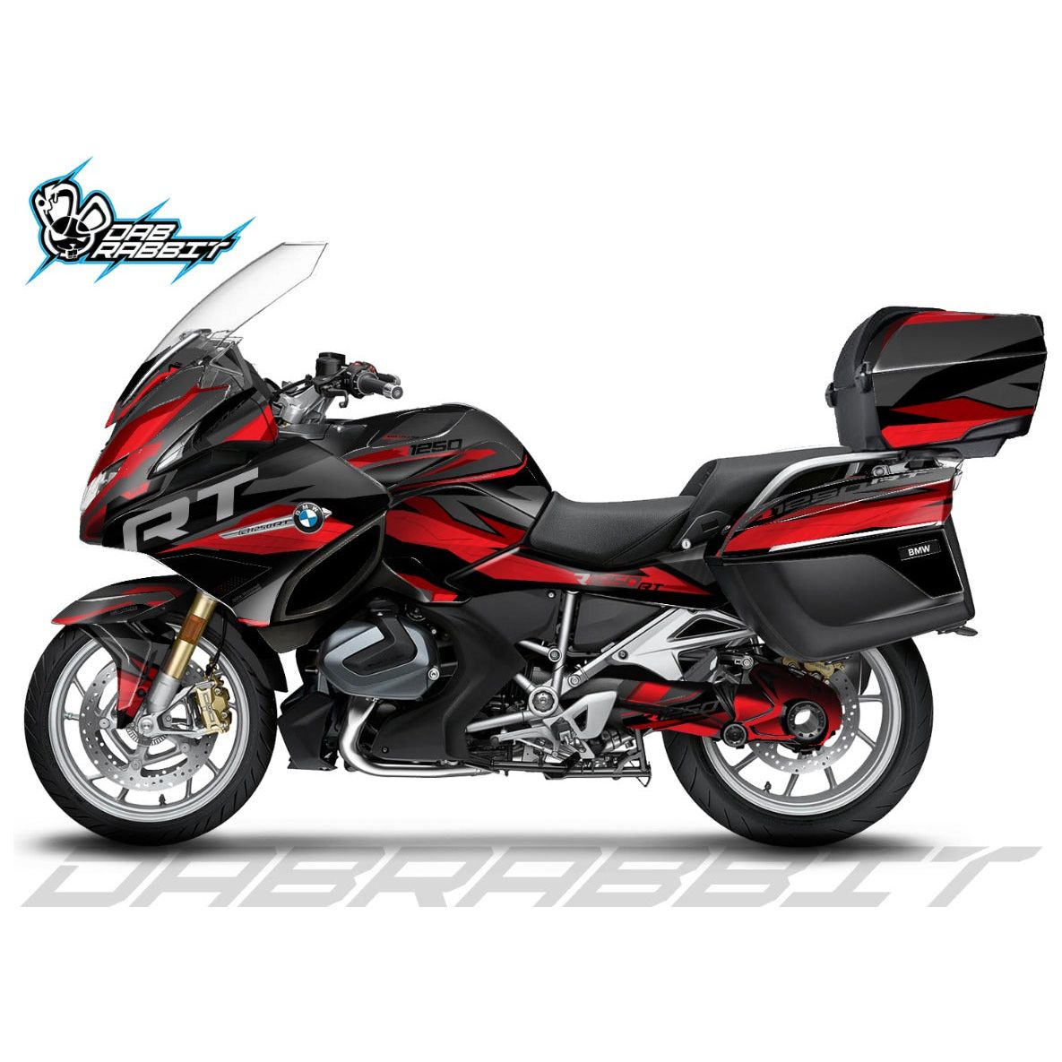 Pack d'autocollants BMW R 1200/1250 RT pack rouge