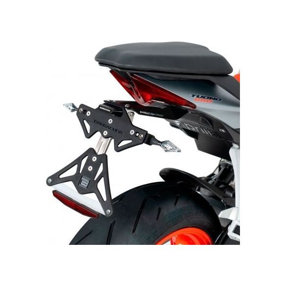 Support de plaque d'immatriculation réglable Barracuda pour Aprilia RS 660 (2021-2023)