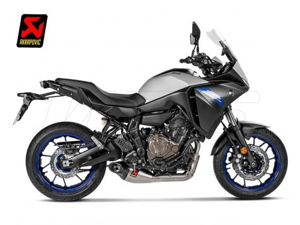 Pot d'échappement complet Akrapovic Homologué Racing Titane pour Yamaha MT-07 / FZ-07 2021-2024