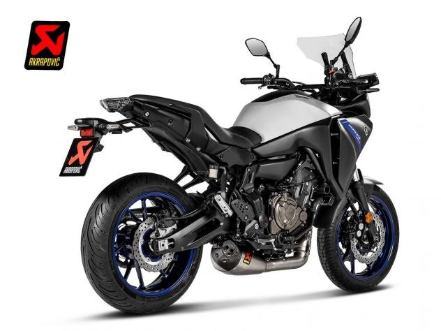 Pot d'échappement complet Akrapovic Homologué Racing Titane pour Yamaha MT-07 / FZ-07 2021-2024