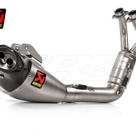 Pot d'échappement complet Akrapovic Homologué Racing Titane pour Yamaha MT-07 / FZ-07 2021-2024
