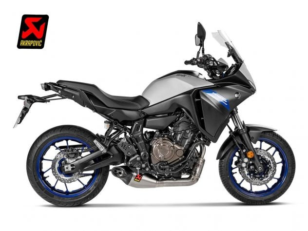Pot d'échappement complet Akrapovic Homologué Racing Titane pour Yamaha MT-07 / FZ-07 2021-2024