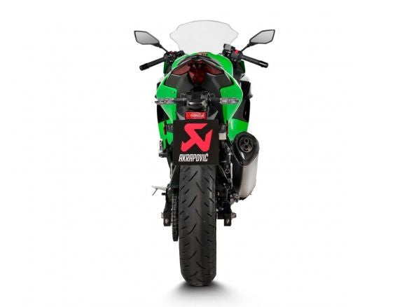 Silencieux en titane et carbone homologués Akrapovic pour Kawasaki Ninja 500/Z 500 2024