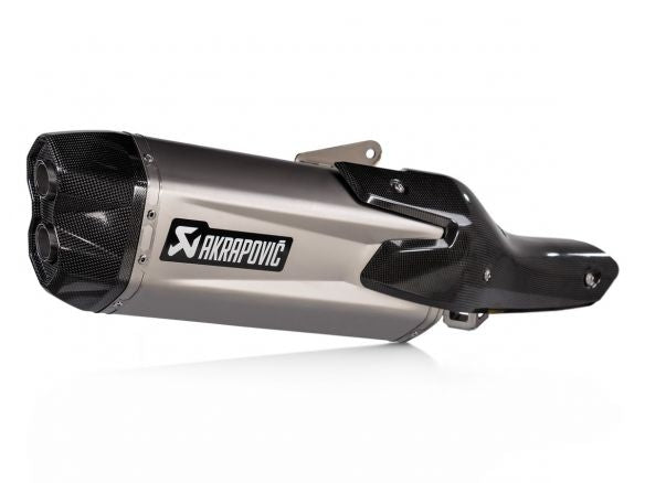 SILENCIEUX SLIP-ON EN TITANE HOMOLOGUÉ AKRAPOVIC HONDA NT 1100 2022-2024