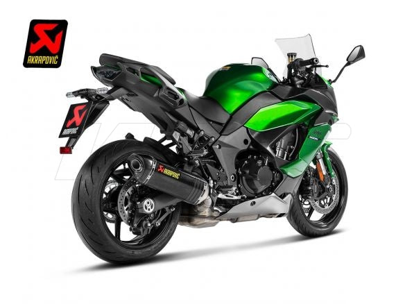 SILENCIEUX D'ÉCHAPPEMENT AKRAPOVIC CARBONE HOMOLOGUÉ KAWASAKI NINJA 1000 SX 2020-2024