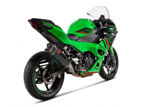 SILENCIEUX D'ECHAPPEMENT AKRAPOVIC CARBONE KAWASAKI NINJA 500 / Z 500 2024