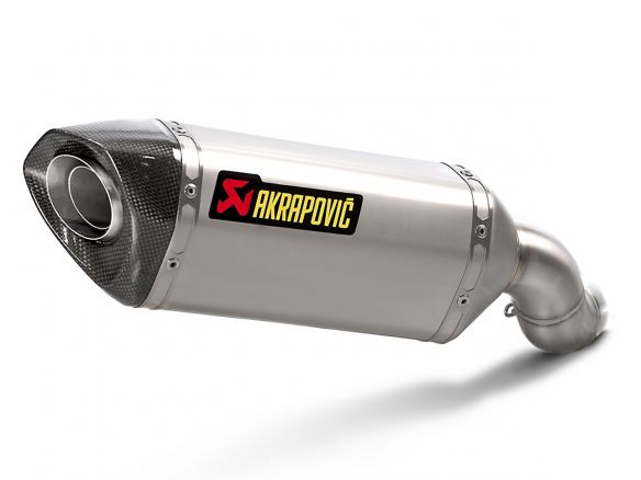 SILENCIEUX D'ÉCHAPPEMENT AKRAPOVIC TITANE KAWASAKI Z 900 2020-2024 HOMOLOGUÉ
