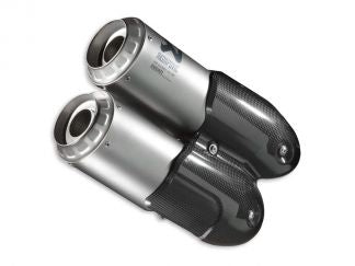 PAIRE DE SILENCIEUX AKRAPOVIC EN TITANE DUCATI PANIGALE SUPERSPORT 950 / S 21-23 OFFICIEL DUCATI