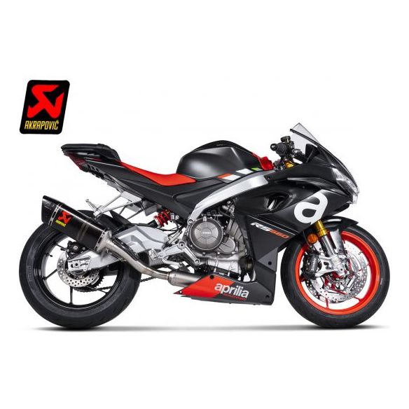 Pot d'échappement complet Akrapovic Racing Carbon Aprilia RS 660 (2021-2024)