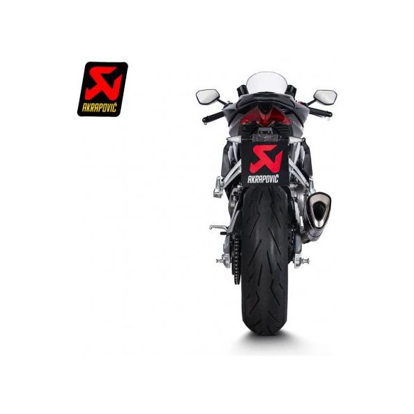 Pot d'échappement complet Akrapovic Racing Carbon Aprilia RS 660 (2021-2024)
