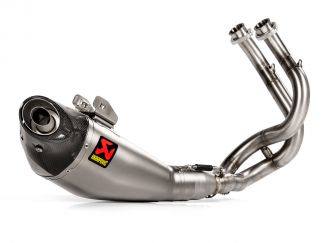 SISTEM D'ÉCHAPPEMENT COMPLET EN TITANE APPROUVÉ AKRAPOVIC KAWASAKI NINJA 650 / Z 650 2017-2024